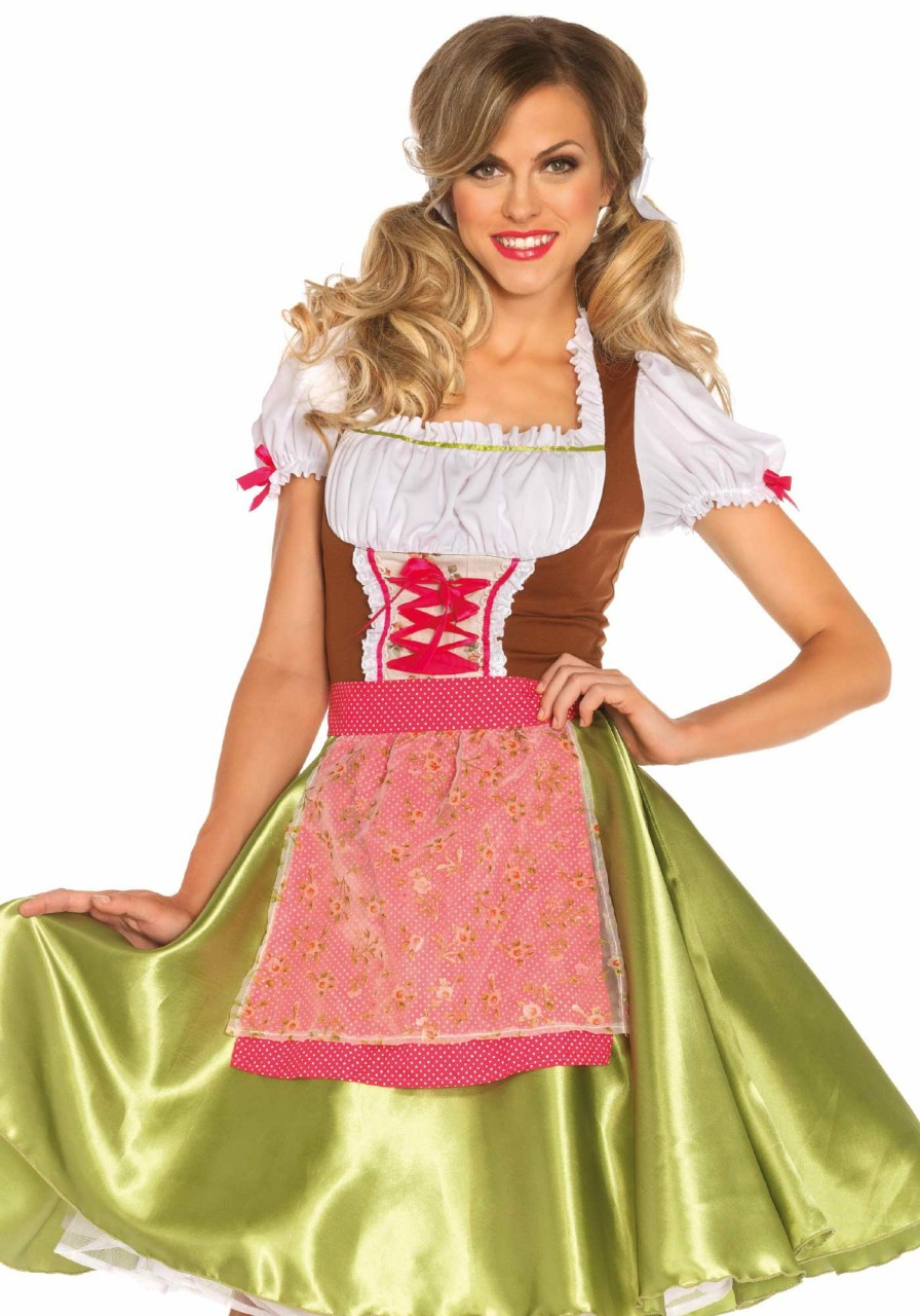 Hot Liebliches Greta Oktoberfest Kleid Mehrfarbig