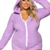 Best Kuschel Kitty Romper Plus Grose Lavendel