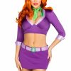 Clearance Daphne Crop Top Und Rock Violett