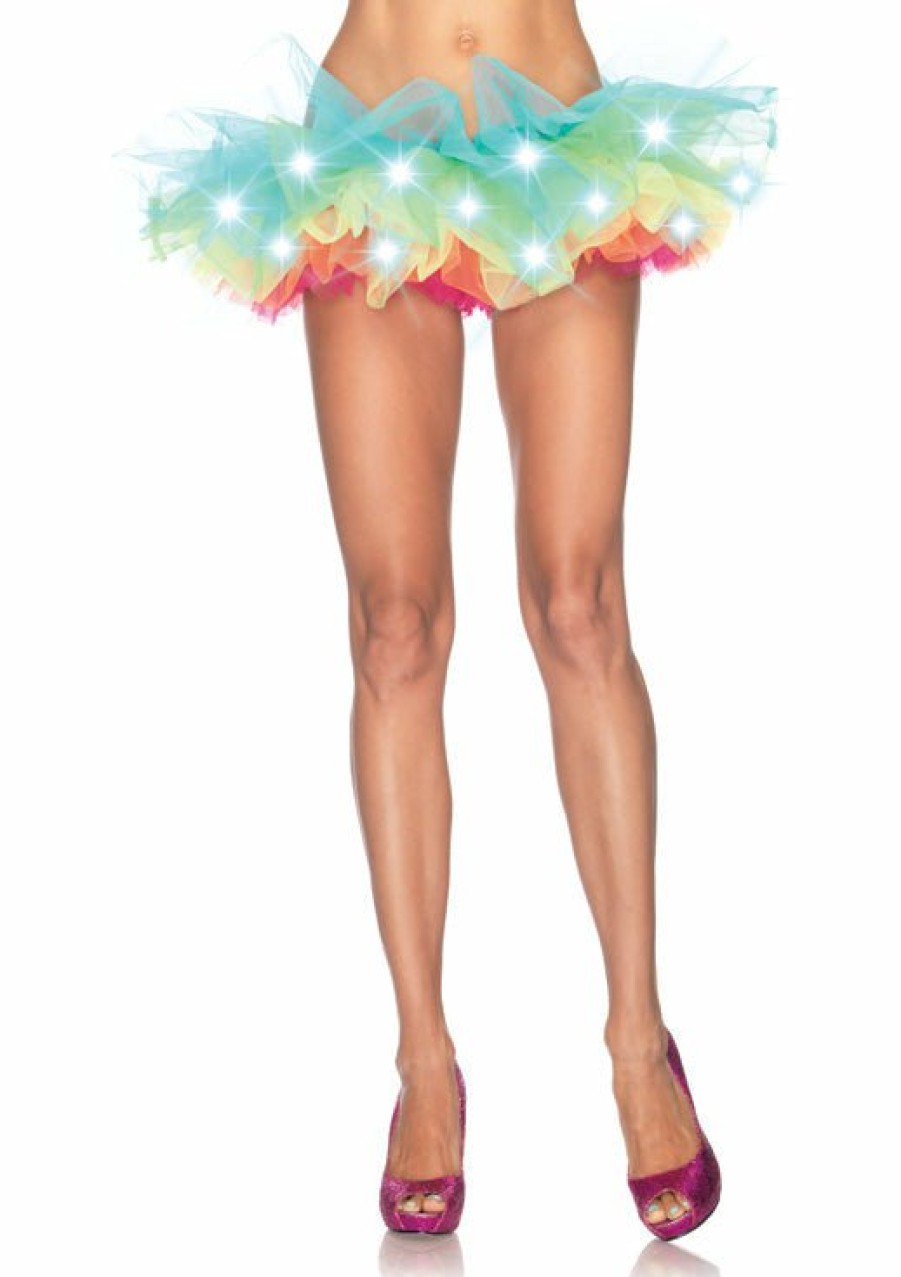 Best Led-Leuchte Neon Rainbow Festival Tutu Mehrfarbig