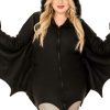 Best Plus Size Gemutliches Fledermaus Kostum Schwarz