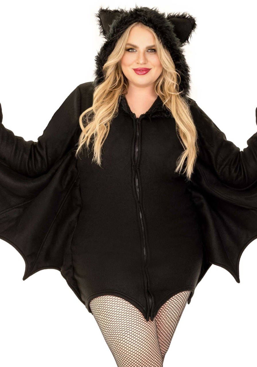 Best Plus Size Gemutliches Fledermaus Kostum Schwarz