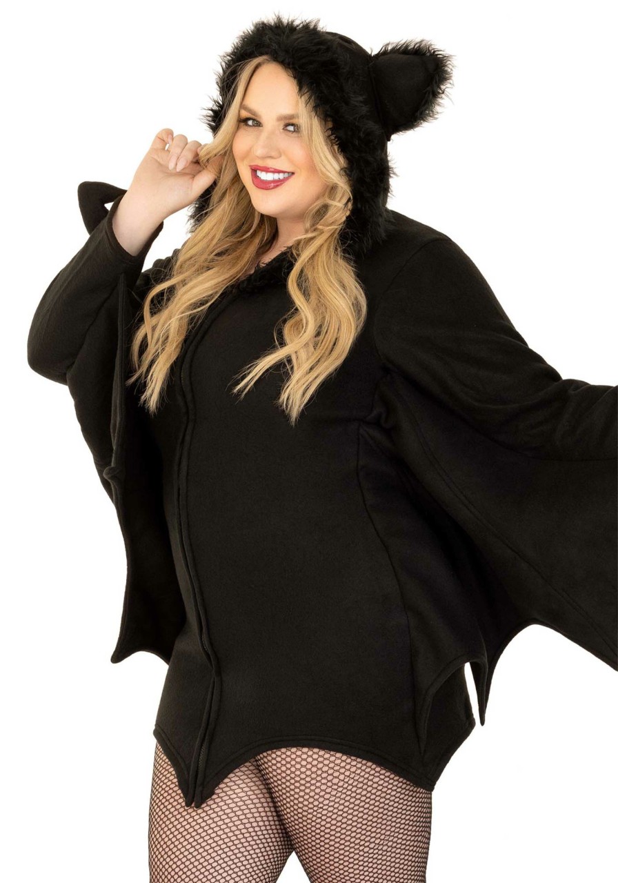 Best Plus Size Gemutliches Fledermaus Kostum Schwarz