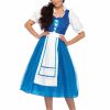 New Village Beauty Kostum Blau Weiss