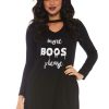 Best Mehr Boos Jersey Kleid Mit Taschen Schwarz