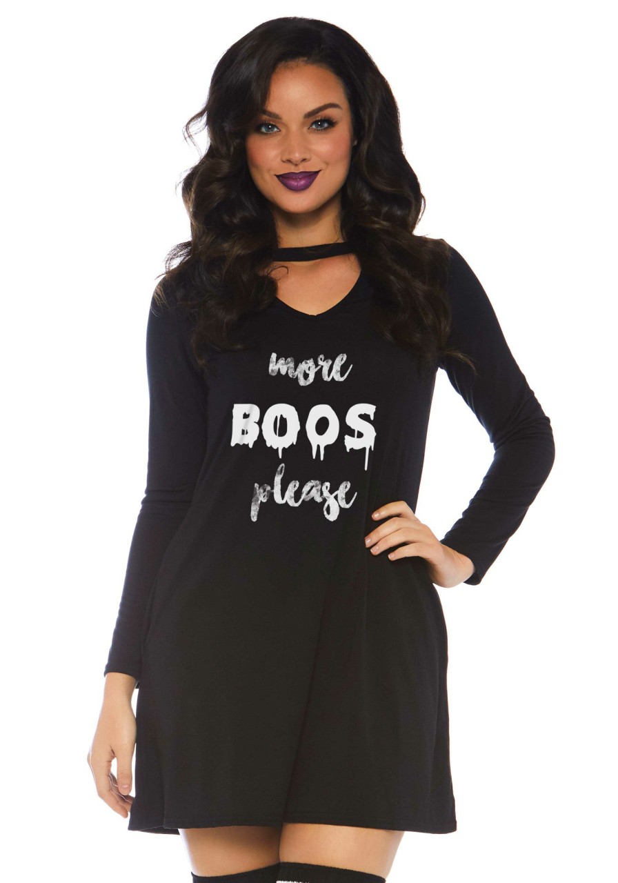 Best Mehr Boos Jersey Kleid Mit Taschen Schwarz