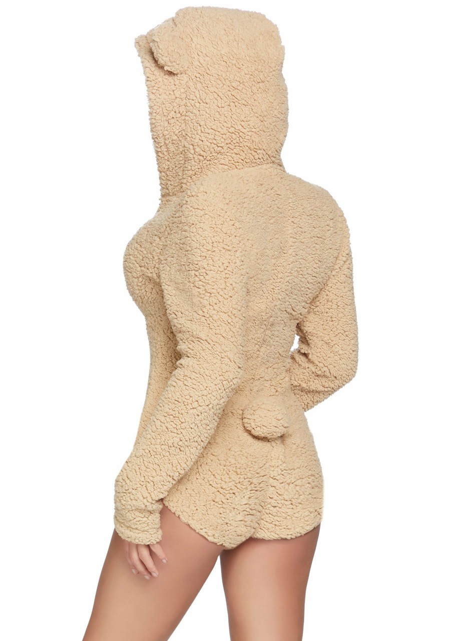 Clearance Kuschel-Teddybar Kostum Beige