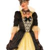 Clearance Masquerade Ball Kostum Schwarz/Gold