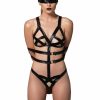 Online Holen Sie Sich Das Wild Bondage Teddy Set Schwarz