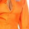 New Prison Jumpsuit Fur Damen Orange