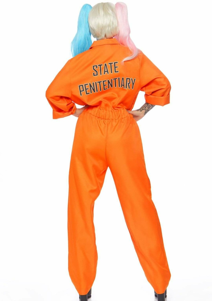 New Prison Jumpsuit Fur Damen Orange