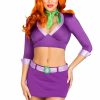 Best Daphne Crop Top Und Rock Violett