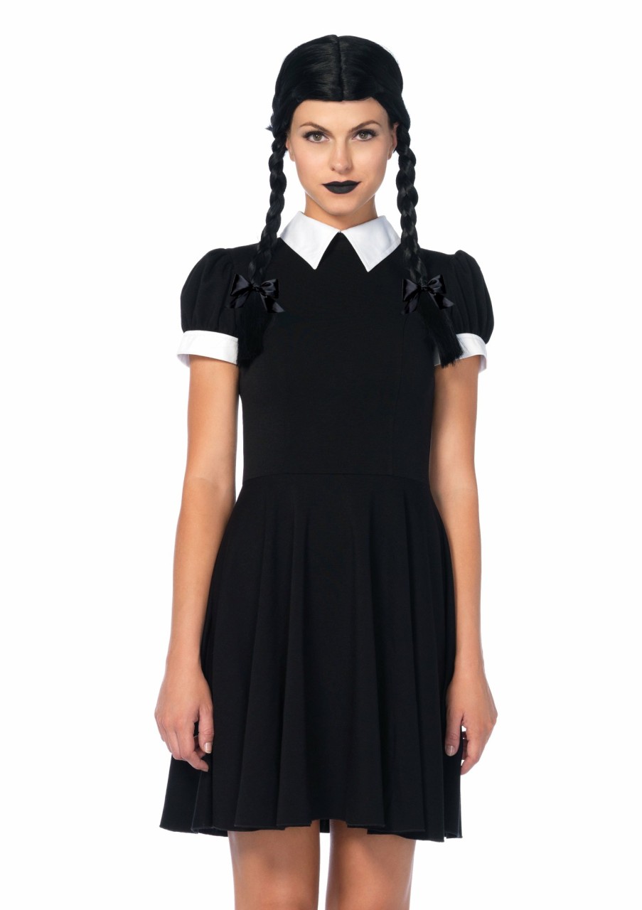 Wholesale Gothic Darling Kostum Schwarz-Weiss