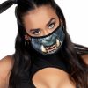 Online Monster Gesichtsmaske Mehrfarbig