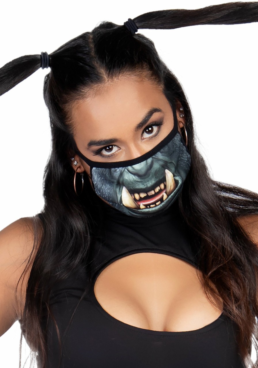 Online Monster Gesichtsmaske Mehrfarbig