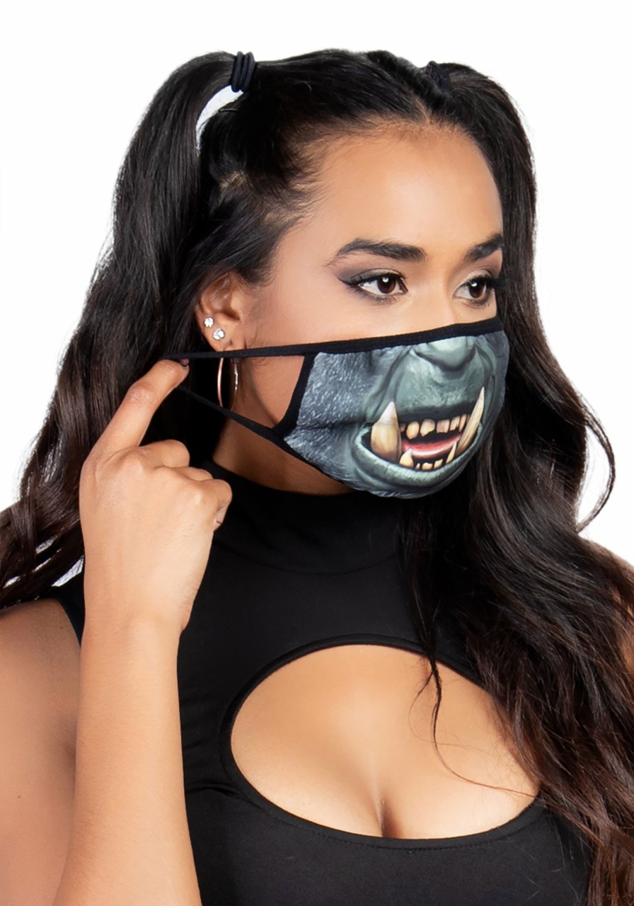 Online Monster Gesichtsmaske Mehrfarbig