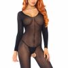 Online Cover Me Bodystocking Mit Langen Armeln