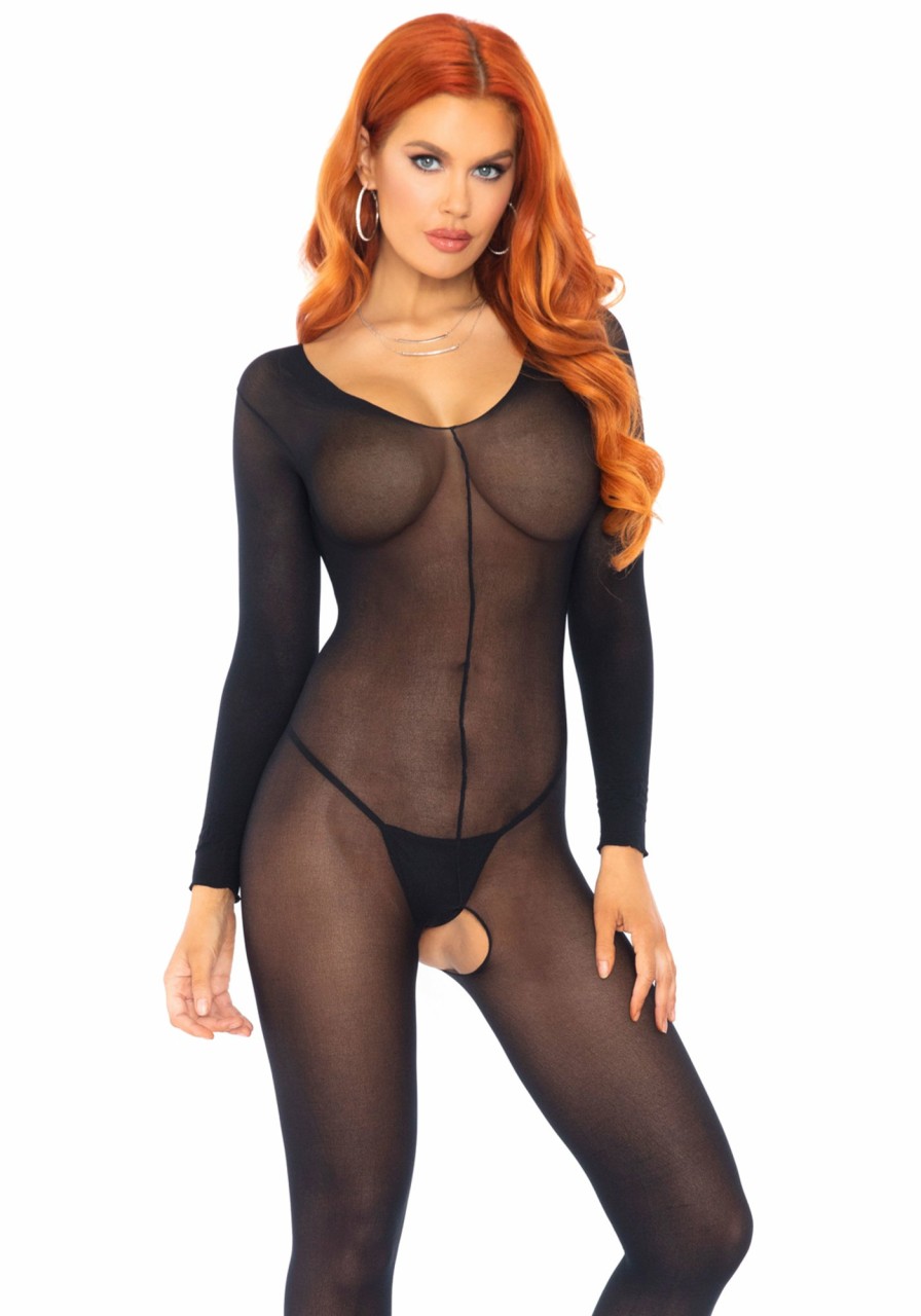 Online Cover Me Bodystocking Mit Langen Armeln