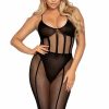 New Makelloses Bodysuit & Rock-Set Schwarz