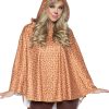 Clearance Giraffe Poncho Tierkostum Mit Kapuze Tan