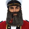 Hot Herren Sea Captain Kit Mit Hut & Pfeife Mehrfarbig