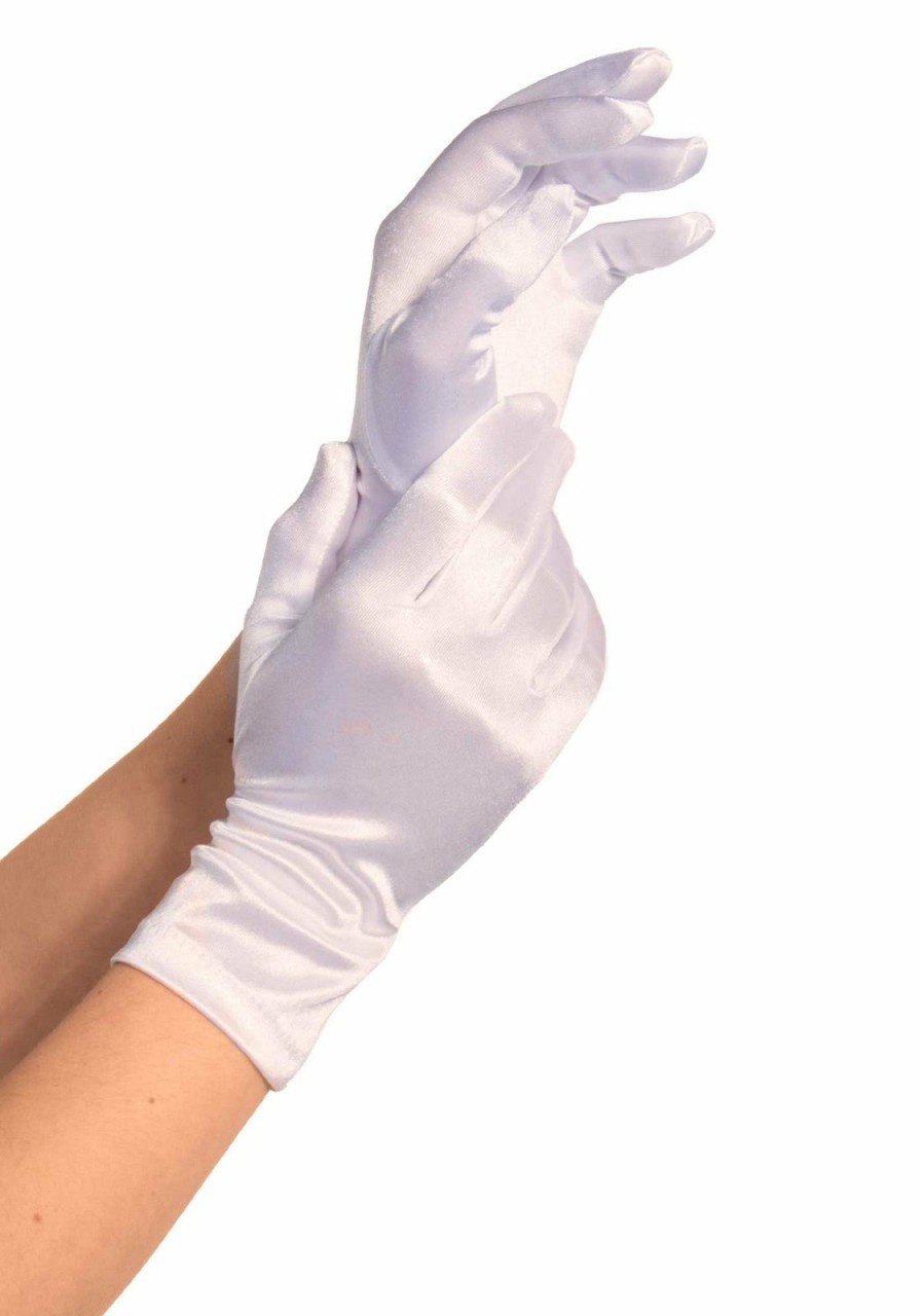 Best Handgelenklange Kostumhandschuhe Aus Satin