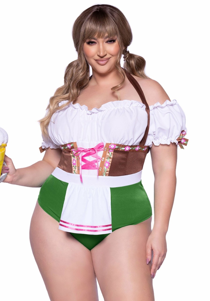 Hot Flirty Fraulein Body Plus Size Mehrfarbig