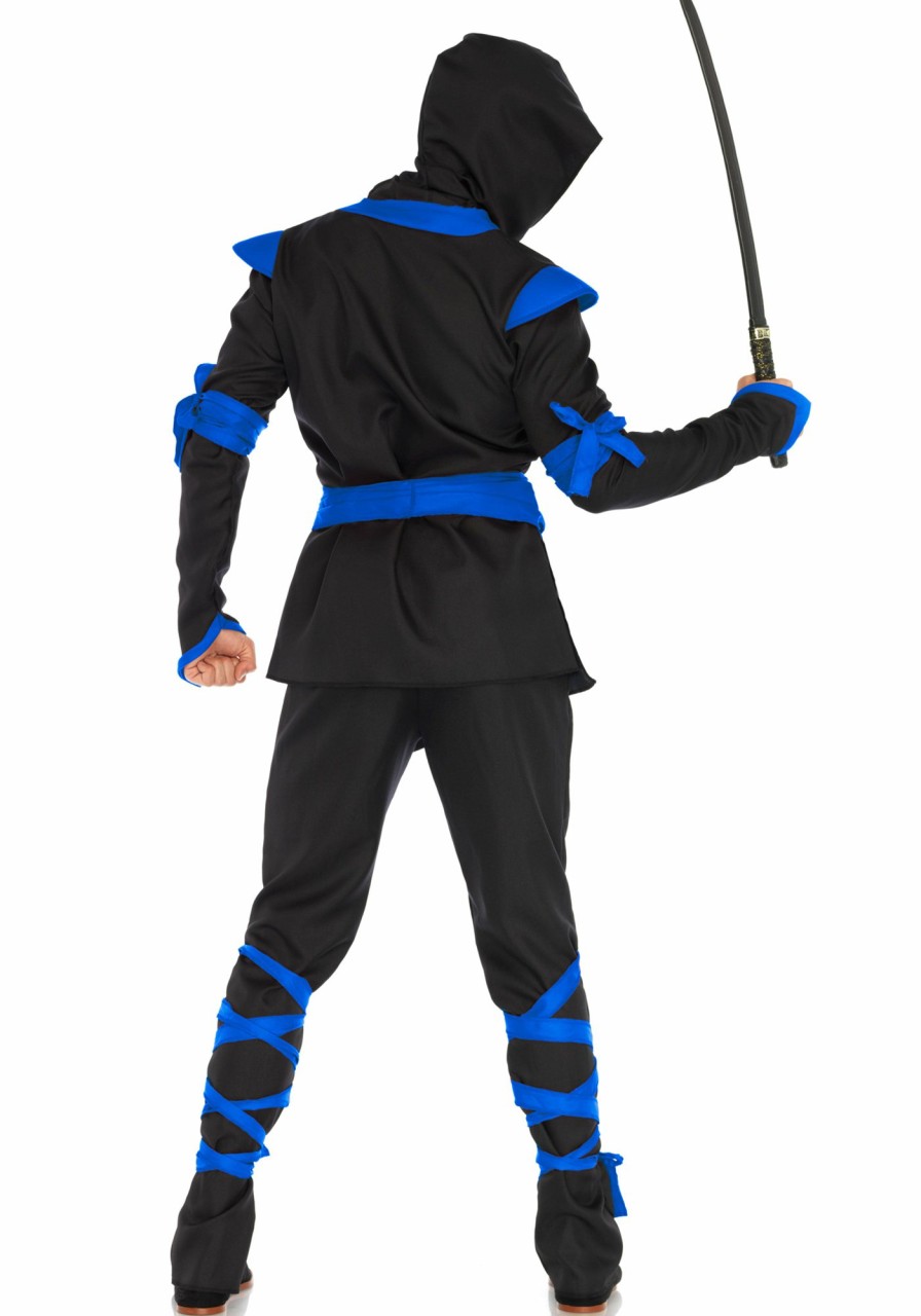 Best Ninja-Kostum Fur Herren Schwarz Blau