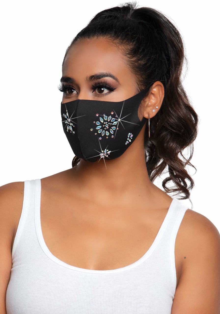 Clearance Fleur Gesichts Maske Schwarz