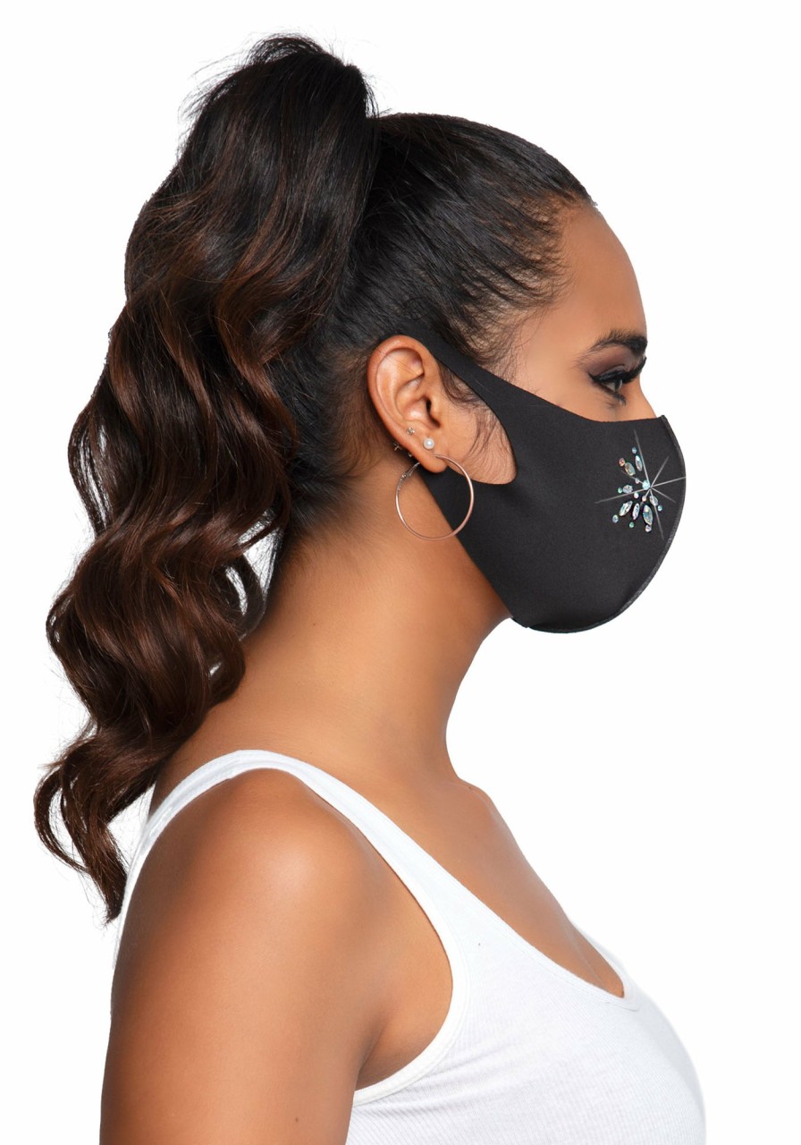 Clearance Fleur Gesichts Maske Schwarz